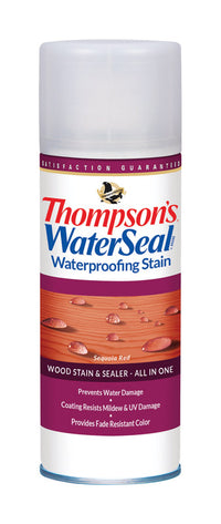 Thompson's WaterSeal Transparent Sequoia Red Waterproofing Wood Stain and Sealer 11.75 oz. (Pack of 6)