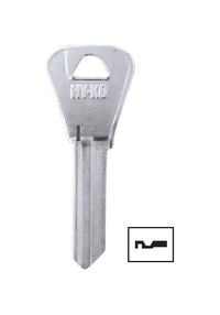 Hy-Ko Traditional Key Automotive Key Blank Single sided For Fits Weiser (Pack of 10)