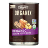 Castor and Pollux Organic Dog Food - Chicken and Potatoes - Case of 12 - 12.7 oz.