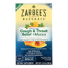 Zarbee's Naturals Nighttime Cough & Throat Relief + Mucus Dietary Supplement  - 1 Each - 6 PKT