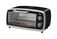 Oster  Stainless Steel  Black  Infrared Oven  7.87 in. H x 9.05 in. W x 8.8 in. D