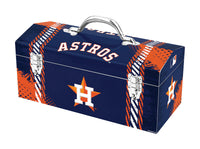 Windco 16.25 in. Houston Astros Art Deco Tool Box Multicolored