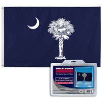 Valley Forge South Carolina State State Flag 36 in. H X 60 in. W