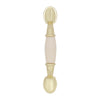 Amerock Allison Allison Cabinet Pull 3 in. White/Polished Brass 1 pk