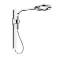 Chrome/white one-function 7.9" diameter spray head rainshower