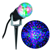 Gemmy LED Kaleidoscope Spotlight Multicolored (Pack of 8)