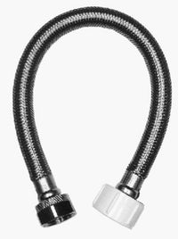 Homewerks 1/2 in. FIP X 7/8 in. D Ballcock 12 in. Braided Stainless Steel Toilet Supply Line