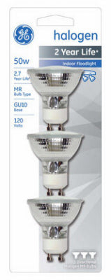 Bulb 50W Gu10Hal Fld3Pk