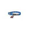 Dogzilla Blue Nylon Dog Adjustable Collar Large