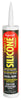 Silicone Sealant, Black, 10.3-oz.