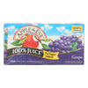 Apple and Eve 100 Percent Juice - Grape - Case of 5 - 200 ml