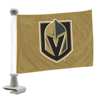 NHL - Vegas Golden Knights Gold Ambassador Car Flags - 2 Pack