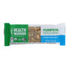 Health Warrior Pumpkin Seed Bar - Honey Sea Salt - Case of 12 - 1.23 oz.