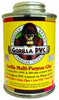 Gorilla PVC Multi Clear Multi-Purpose Solvent Cement For ABS/CPVC/PVC 4 oz