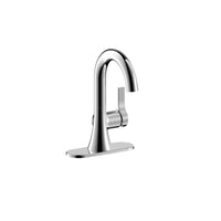 Ultra Faucets Nita Polished Chrome Single-Hole Bathroom Sink Faucet 4 in.