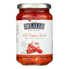 Delallo Garlic Oil & Hot Pepper Sauce - Case of 6 - 12.3 fl oz