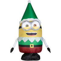 Gemmy LED Multicolored Airdorable Minion Bob Indoor Christmas Decor