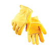 Golden Stag L Cowhide Leather Driver Gold Gloves