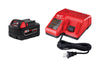 Milwaukee  M18 REDLITHIUM  XC5.0  18 volt 5 Ah Lithium-Ion  Extended Capacity Battery and Charger Kit