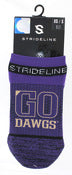 Strideline N014642 Washington Godawgs Youth Athletic No Show Socks