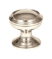 Amerock Revitalize Round Cabinet Knob 1-1/4 in. D 1-1/4 in. Polished Nickel 1 pk