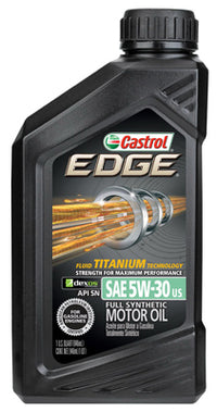 Edge Motor Oil, 5W-30, 1-Qt. (Pack of 6)