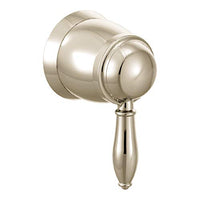 Polished nickel volume control