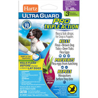 Hartz UltraGuard Pro Liquid Dog Flea and Tick Drops 0.132 oz