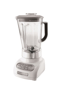 KitchenAid  Classic  White  Die Cast Metal  Blender  56 oz. 5 speed