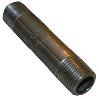 Stainless Steel Pipe Nipple, 3/8 x 6-In.