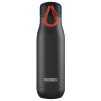 Zoku 18 oz Black BPA Free Vacuum Insulated Bottle