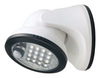 Fulcrum Light It! Motion-Sensing Battery Powered LED White Porch Light