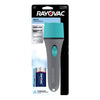 Rayovac Brite Essentials 20 lm Gray/Turquoise LED Flashlight D Battery