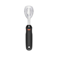 OXO 1 in. W X 1.75 in. L Black/Silver Plastic/Stainless Steel Scoop