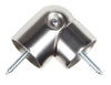 Kenney Satin Nickel Swivel Socket 3/4 in. L X 1 in. L