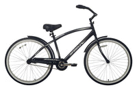 Kent  Men  26 in. Dia. Cruiser Bicycle  Black