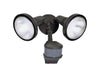 All-Pro Precision Plus Doppler Radar Motion-Sensing 270 deg. Incandescent Bronze Outdoor Floodlight