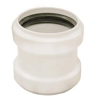 NDS Schedule 35 4 in. Gasket each X 4 in. D Gasket PVC Coupling 1 pk