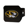 University of Missouri Black Metal Hitch Cover - 3D Color Emblem