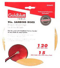 Vortex Drywall Sandpaper, 120-Grit, 9-In., 15-Pk.