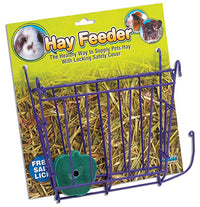 Hay Feeder With Salt Lick, Assorted Colors