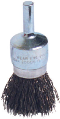 3/4-Inch Fine Crimped Wire End Brush