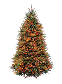 Celebrations Prelit Tree Multi Color Fir 900 Lights 9' Tall 1026 Tips