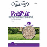 Perennial Ryegrass Seed Mix, 3-Lbs., Covers 420 Sq. Ft.