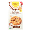 Simple Mills Chocolate Chip Cookies - Case of 6 - 6.2 OZ