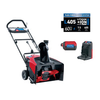 Toro Power Clear 21 in. W Single-Stage Electric Start Battery Snow Blower