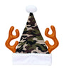 Dyno Camouflage Antlers Santa Hat (Pack of 6)