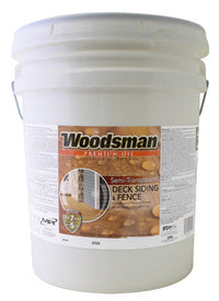 Oil Deck, Siding & Fence Stain, Semi-Transparent Neutral Base, 5-Gallons