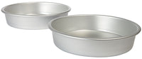 Wilton 9 in. W X 9.9 in. L Cake Pan Silver 2 pc