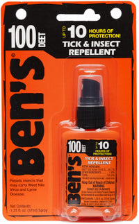 Insect Repellent, 100% Deet, 1.25-oz. Pump Spray